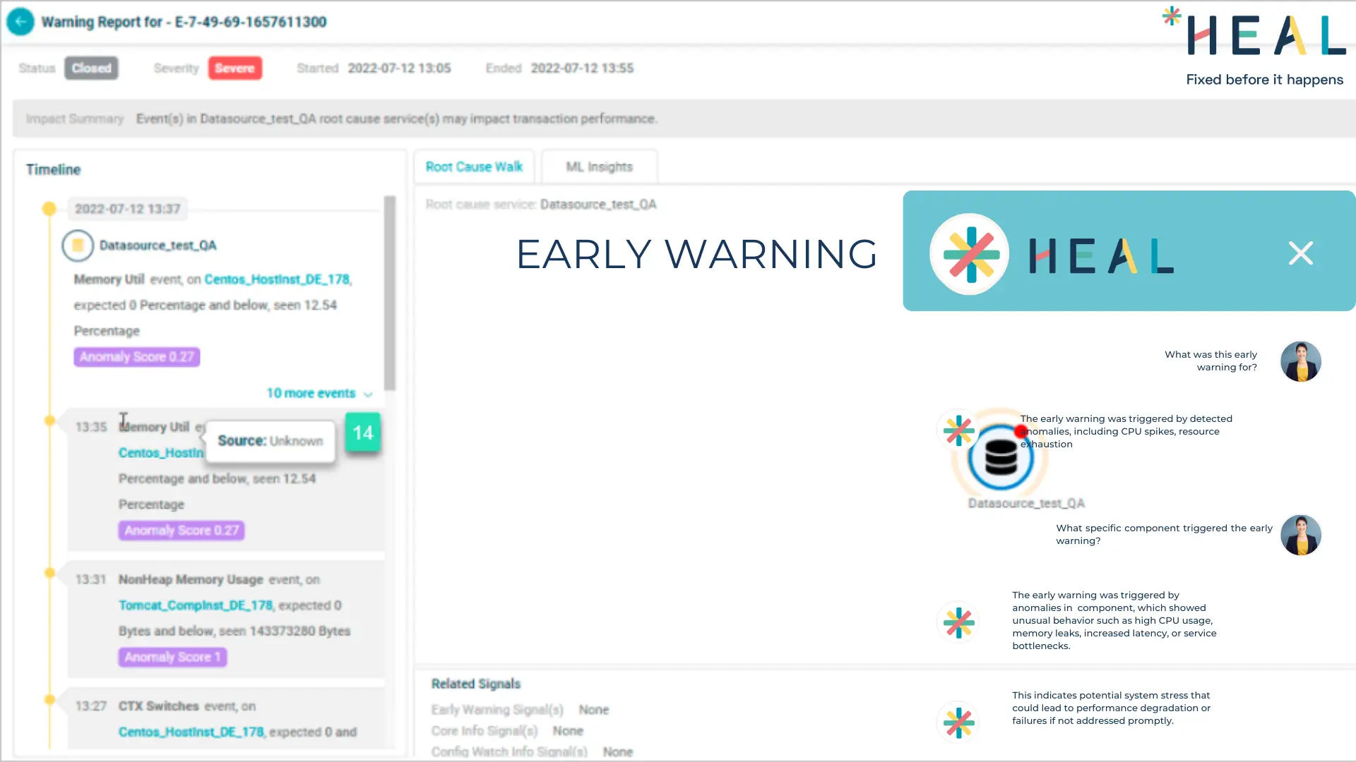 HEAL Software Incident Resolution