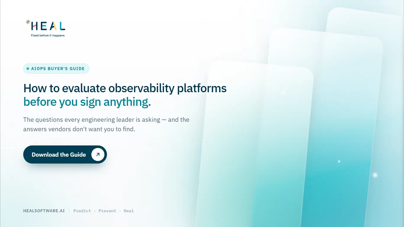HEAL Software AIOPS Buyers Guide