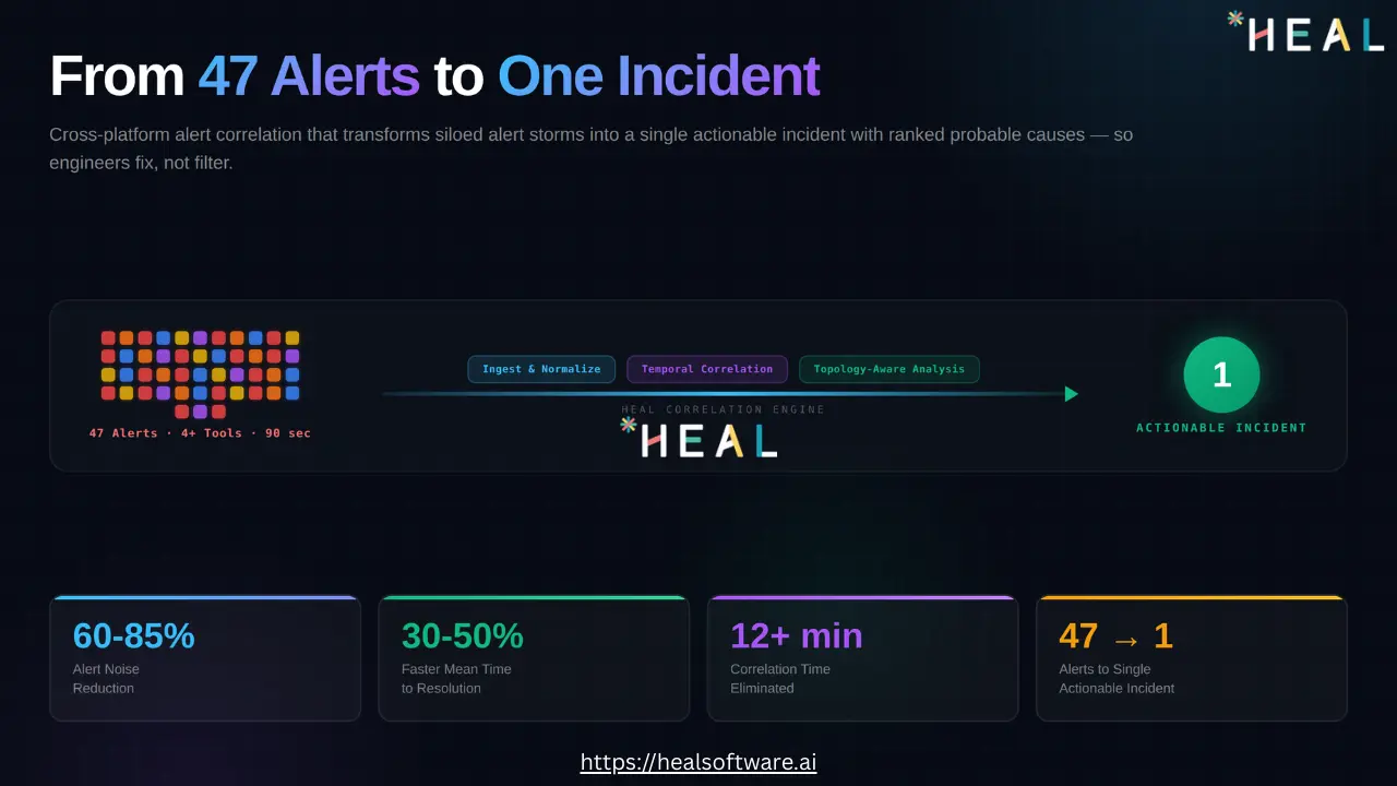 HEAL AIOPS Event Correlation